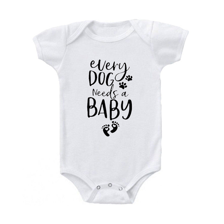 Little Gigglers World Printed Unisex Baby Toddler Romper Bodysuit