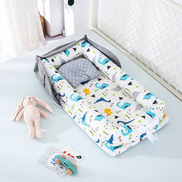 Little Gigglers World Portable Travel Bed Crib