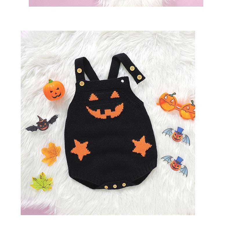 Little Gigglers World Cute Halloween Pumpkin Baby Bodysuit