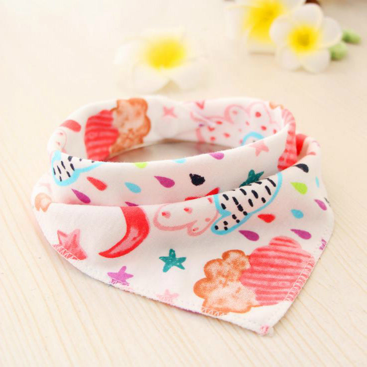 Little Gigglers World Waterproof Cotton Baby Bandana Bibs