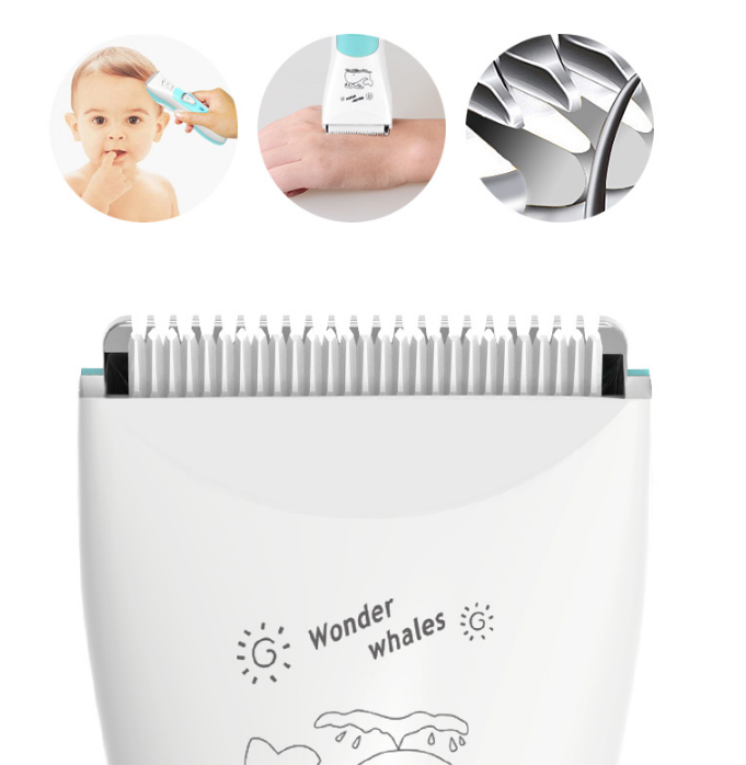 Little Gigglers World Baby Electric Rechargeable Waterproof Hair Clipper