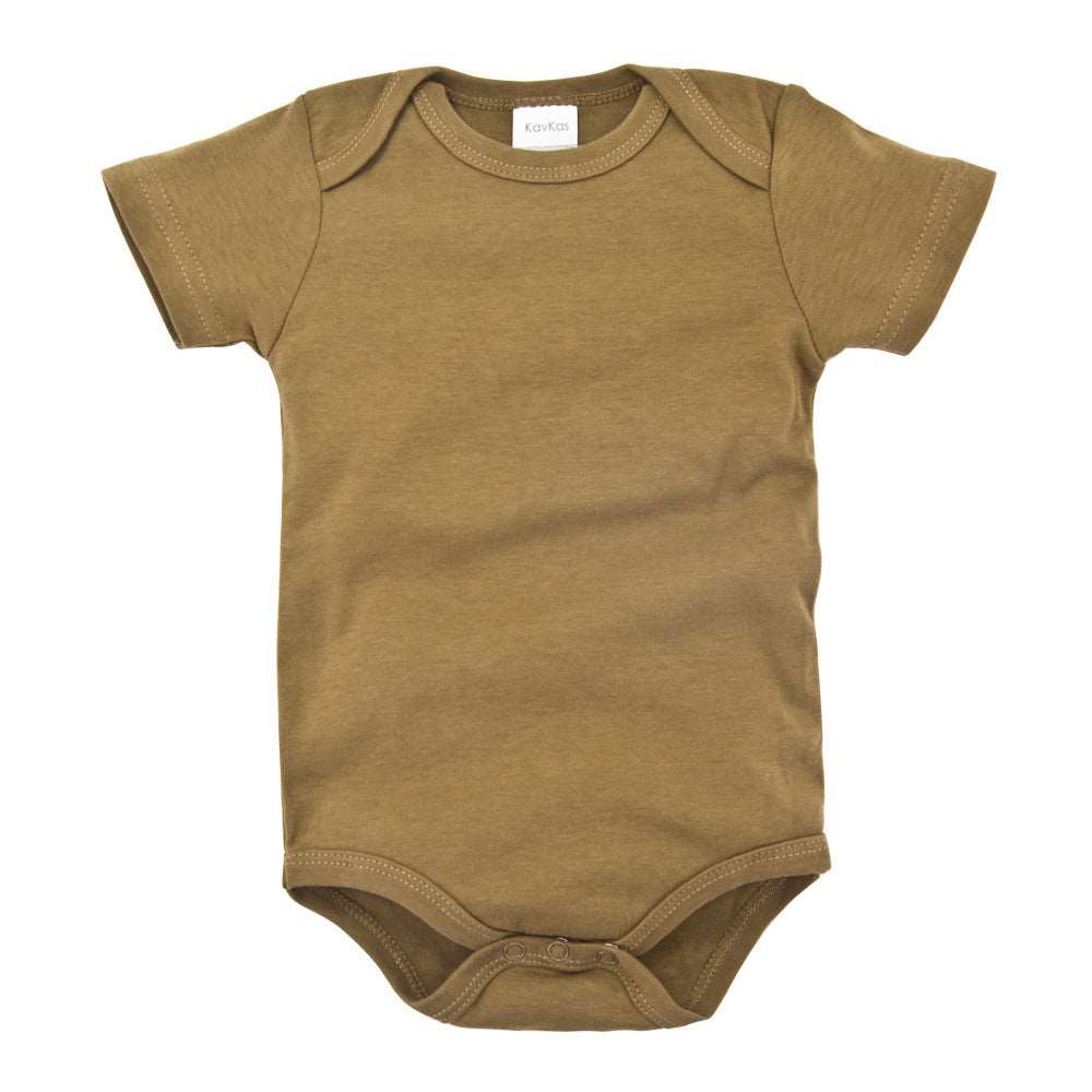 Little Gigglers World Summer Unisex Baby Plain Bodysuit