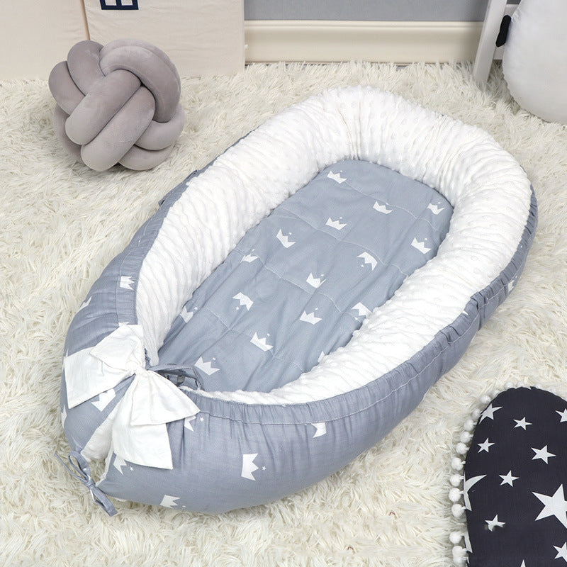 Little Gigglers World Baby Bubble Fleece Bedding Kit