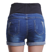 Little Gigglers World Maternity Premium Denim Shorts