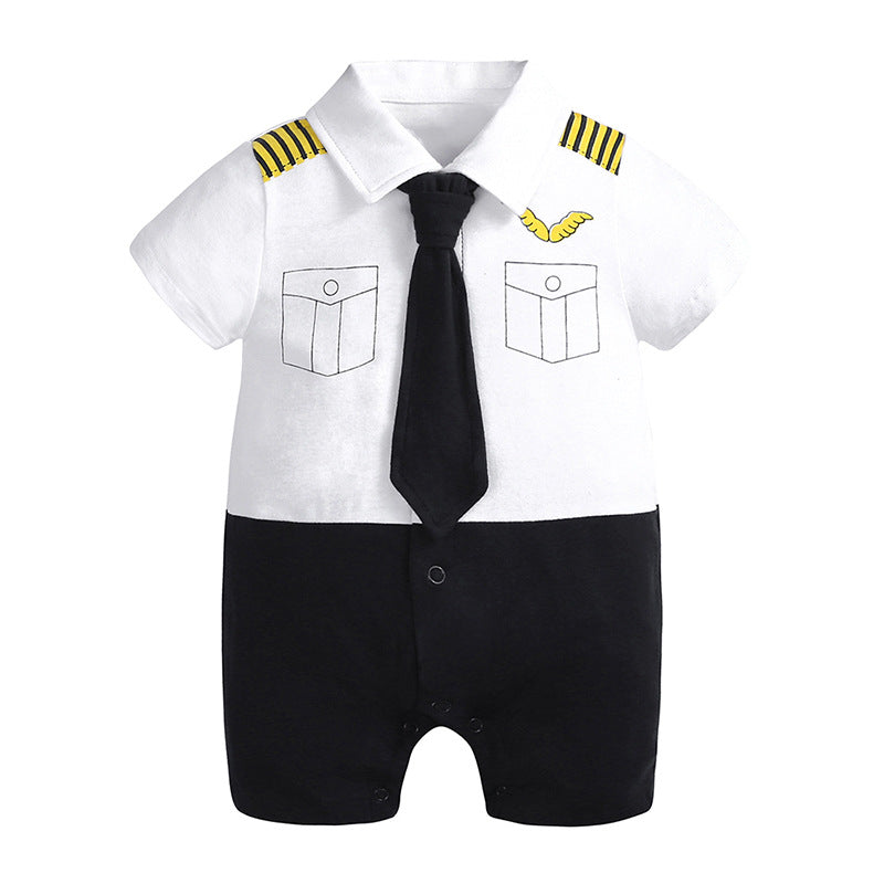 Little Gigglers World Baby Toddler Boy Gentleman Romper