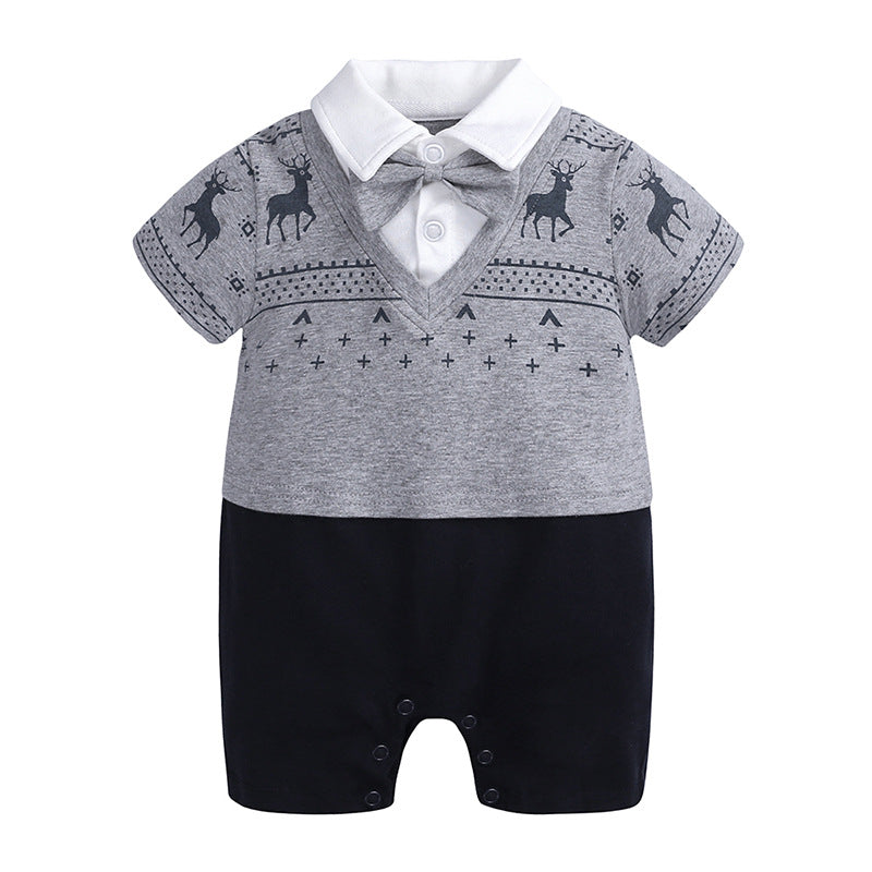 Little Gigglers World Baby Toddler Boy Gentleman Romper