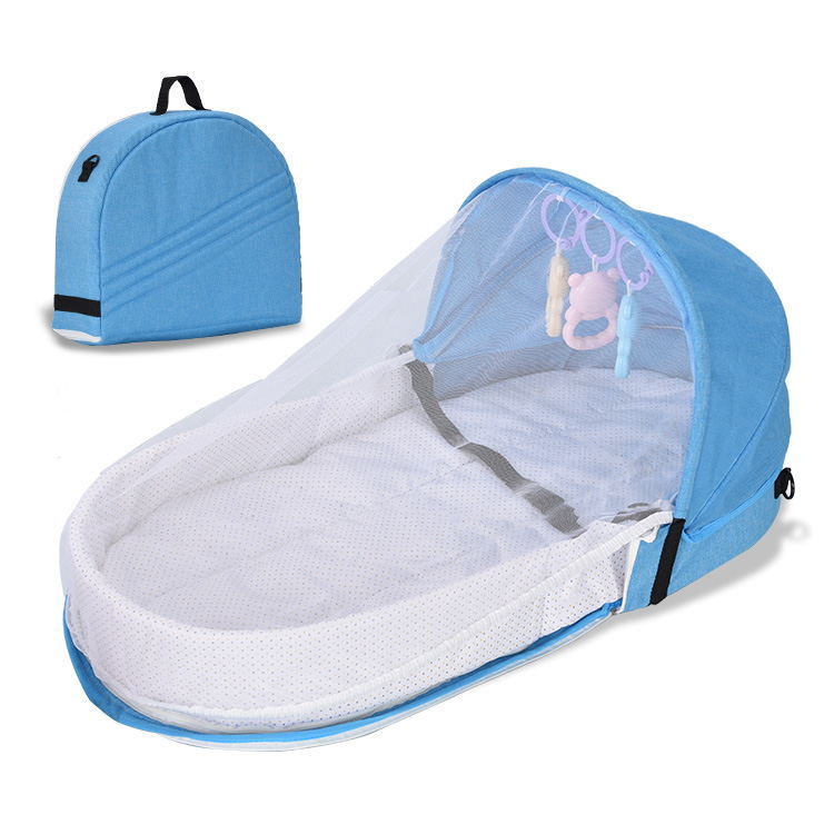 Little Gigglers World Newborn Baby Isolation Portable Travel Crib