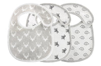 Little Gigglers World Baby 3 Pack Bibs