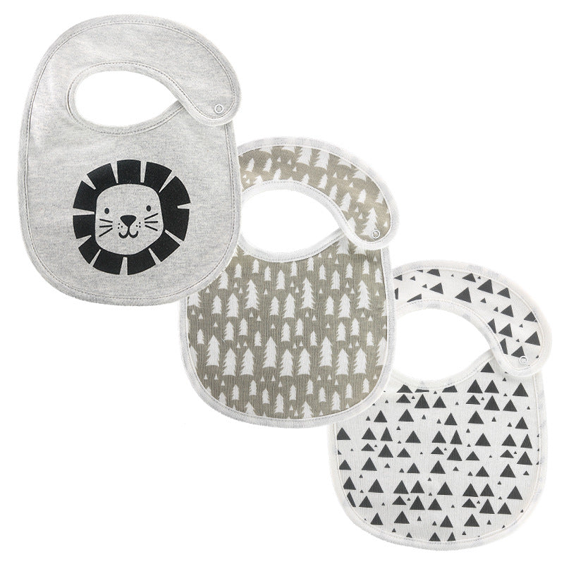 Little Gigglers World Baby 3 Pack Bibs