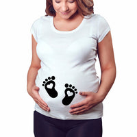 Little Gigglers World Slim Maternity Funny Tops