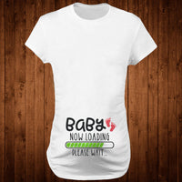 Little Gigglers World Slim Maternity Funny Tops