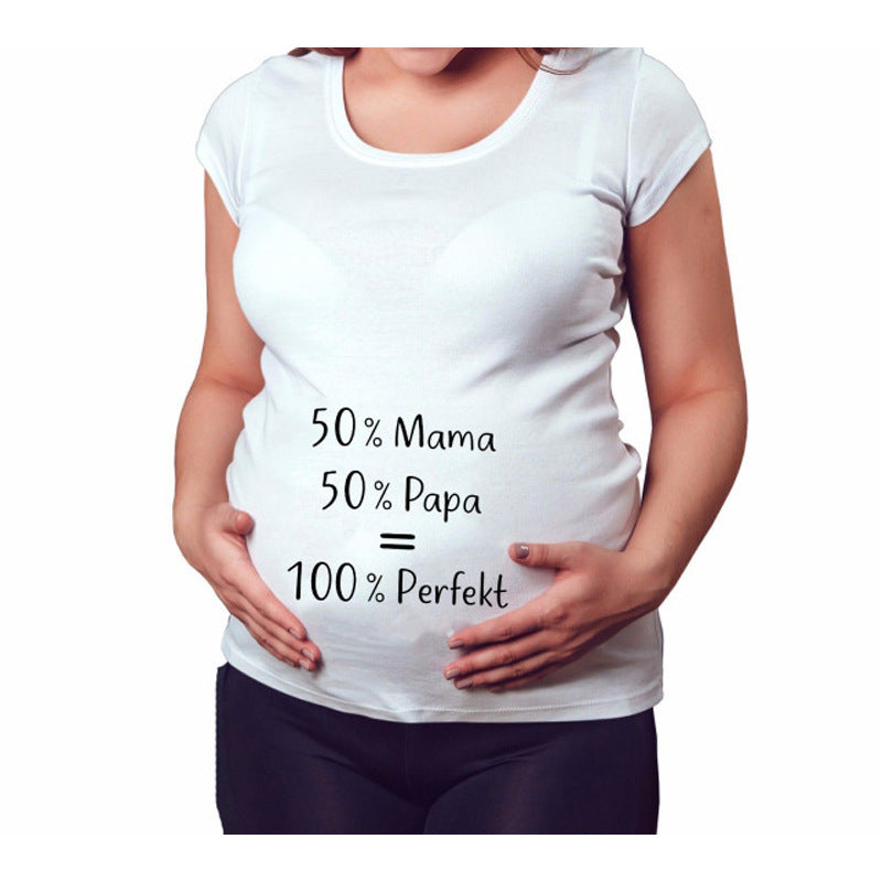 Little Gigglers World Slim Maternity Funny Tops