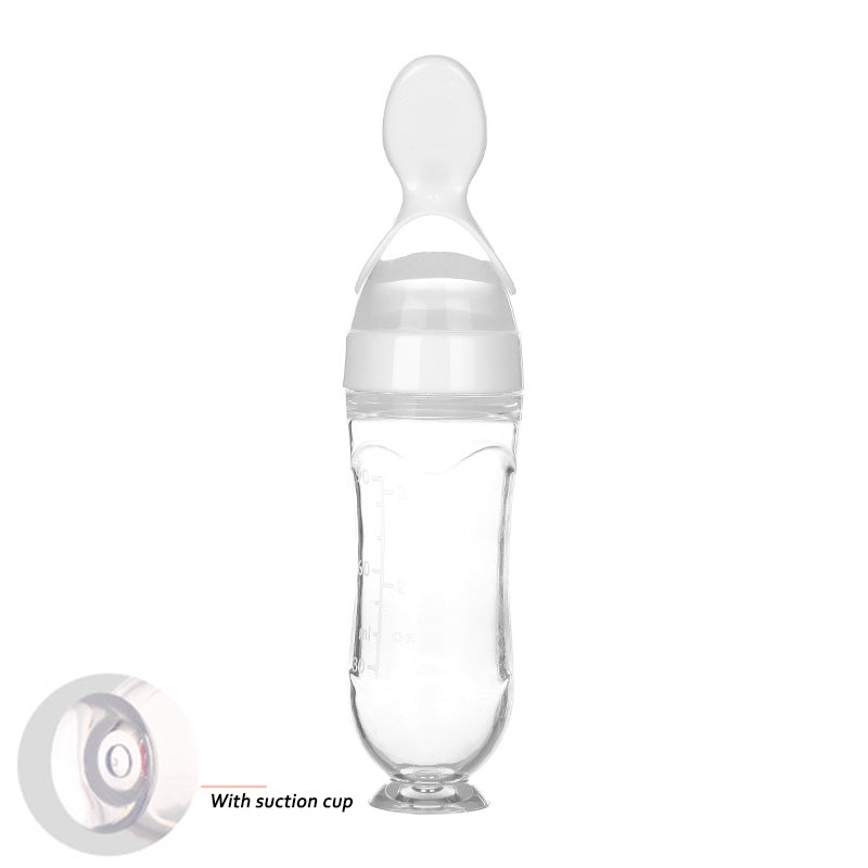 Little Gigglers World Baby Toddler Silicone Squeeze Feeding Bottle