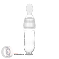 Little Gigglers World Baby Toddler Silicone Squeeze Feeding Bottle