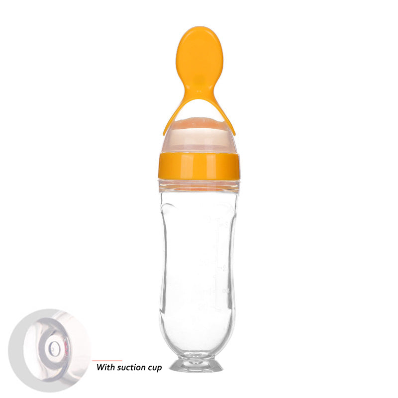 Little Gigglers World Baby Toddler Silicone Squeeze Feeding Bottle