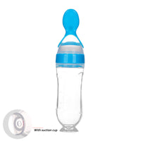 Little Gigglers World Baby Toddler Silicone Squeeze Feeding Bottle