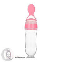 Little Gigglers World Baby Toddler Silicone Squeeze Feeding Bottle