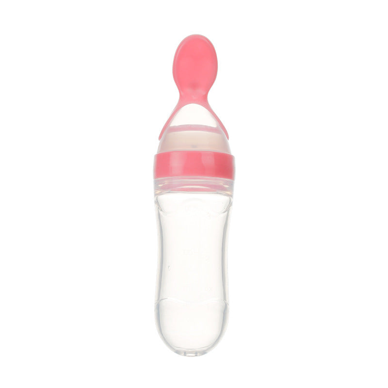 Little Gigglers World Baby Toddler Silicone Squeeze Feeding Bottle