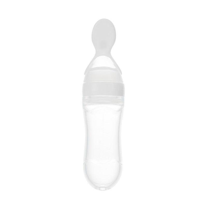 Little Gigglers World Baby Toddler Silicone Squeeze Feeding Bottle