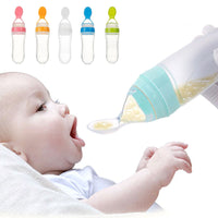 Little Gigglers World Baby Toddler Silicone Squeeze Feeding Bottle