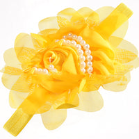 Little Gigglers World Baby Chiffon Flower Headband