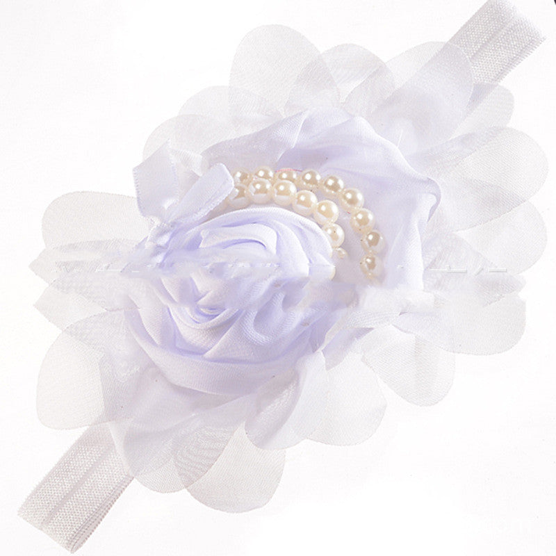 Little Gigglers World Baby Chiffon Flower Headband