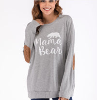 Little Gigglers World Maternity Graphic Mama Bear Tops