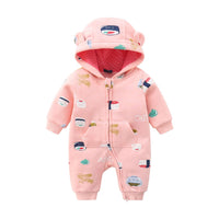 Little Gigglers World Baby Warm Thick Romper