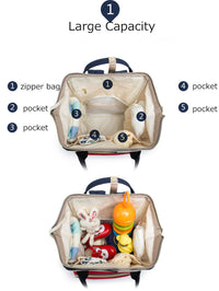 Little Gigglers World Mummy Multi-function Large Backpack