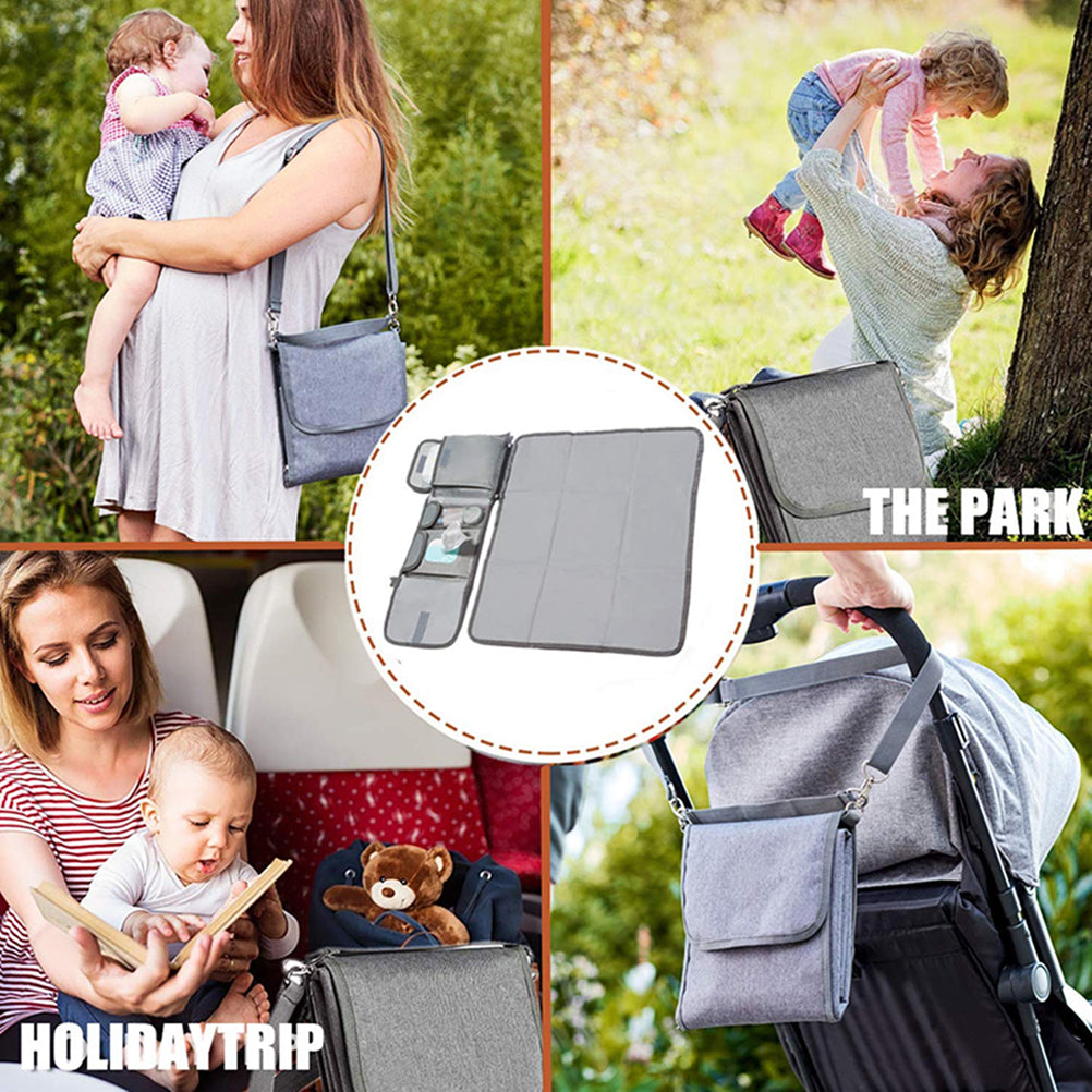 Little Gigglers World Portable Multifunctional Baby Diaper Changing Pad