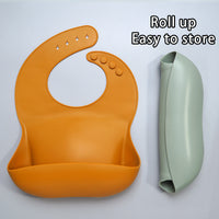 Little Gigglers World Soft Waterproof Silicone Bib