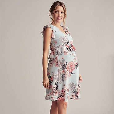 Little Gigglers World Women Sleeveless Flower Print Dress