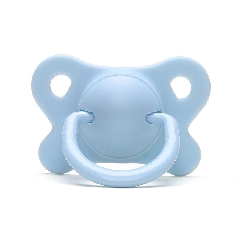 Little Gigglers World Newborn Baby Silicone Super Soft Flat Head Pacifier