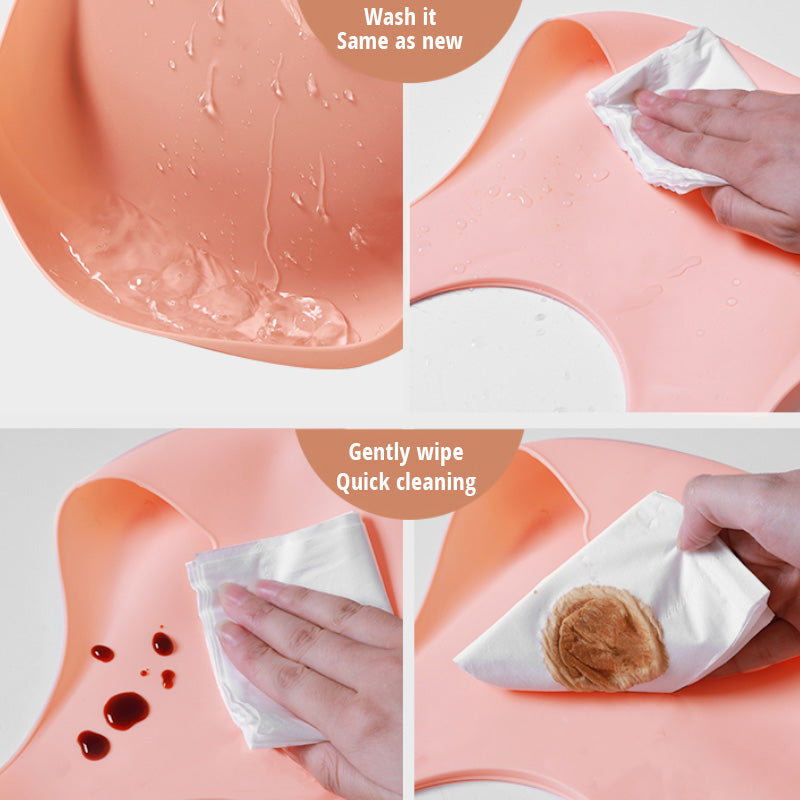 Little Gigglers World Soft Waterproof Silicone Bib