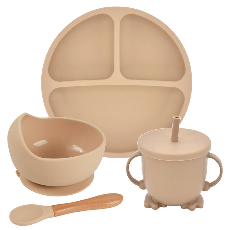 Little Gigglers World Kids Silicone Dinnerware Set