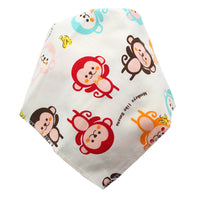 Little Gigglers World Waterproof Cotton Baby Bandana Bibs