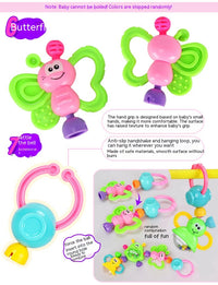 Little Gigglers World Newborn Baby Toddler Early Childhood Education Rattle Teether