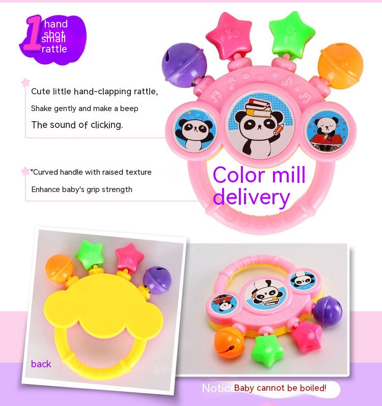 Little Gigglers World Newborn Baby Toddler Early Childhood Education Rattle Teether