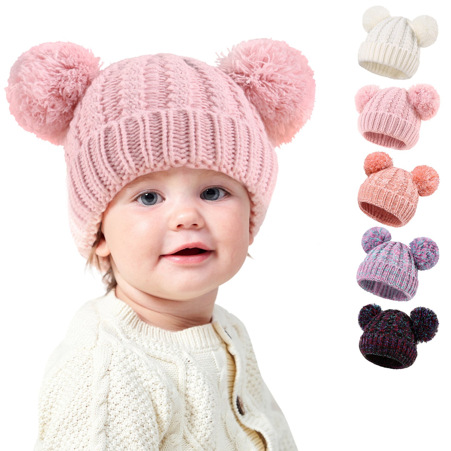 Little Gigglers World Children's Fashion Cozy Woolen Beanie