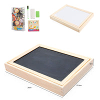 Little Gigglers World Kids Multifunctional Magnetic Puzzle Drawing Board