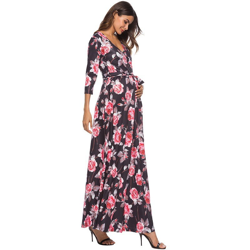 Little Gigglers World Maternity Summer Loose Dress