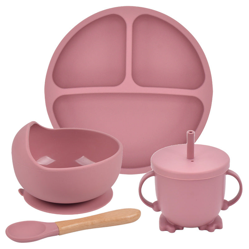 Little Gigglers World Kids Silicone Dinnerware Set