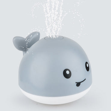 Little Gigglers World Baby Electric Whale Spray Small Bath Toy