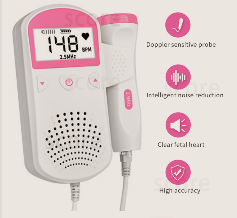 Little Gigglers World Home Pregnancy Fetal Heart Rate Monitor