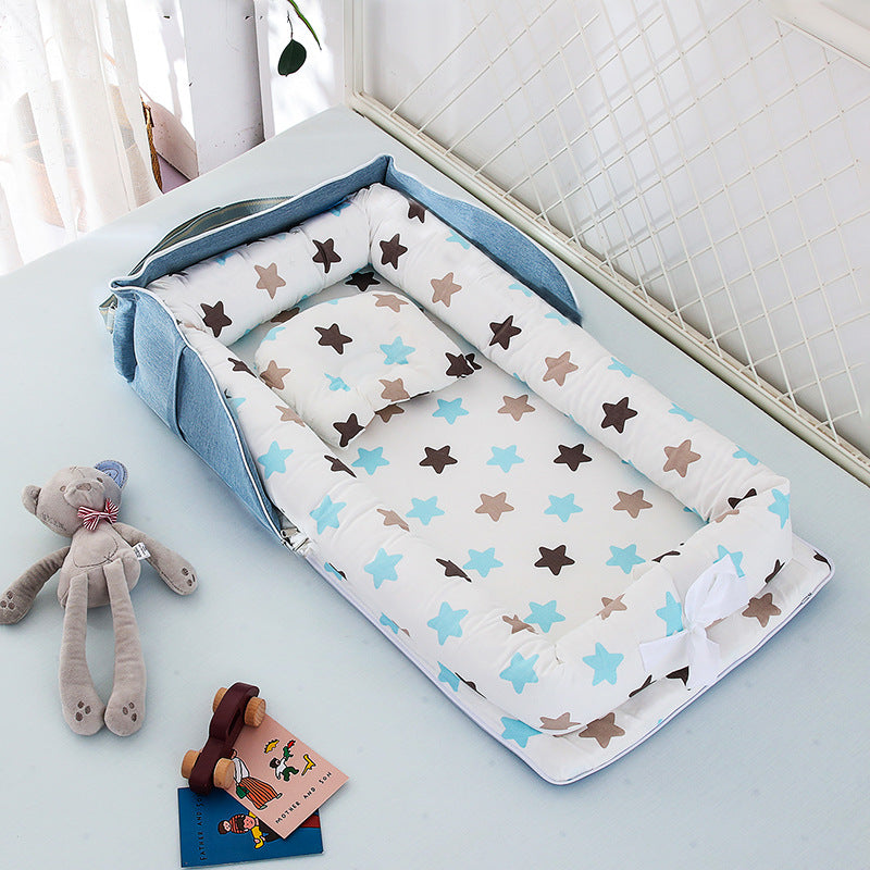 Little Gigglers World Portable Travel Bed Crib