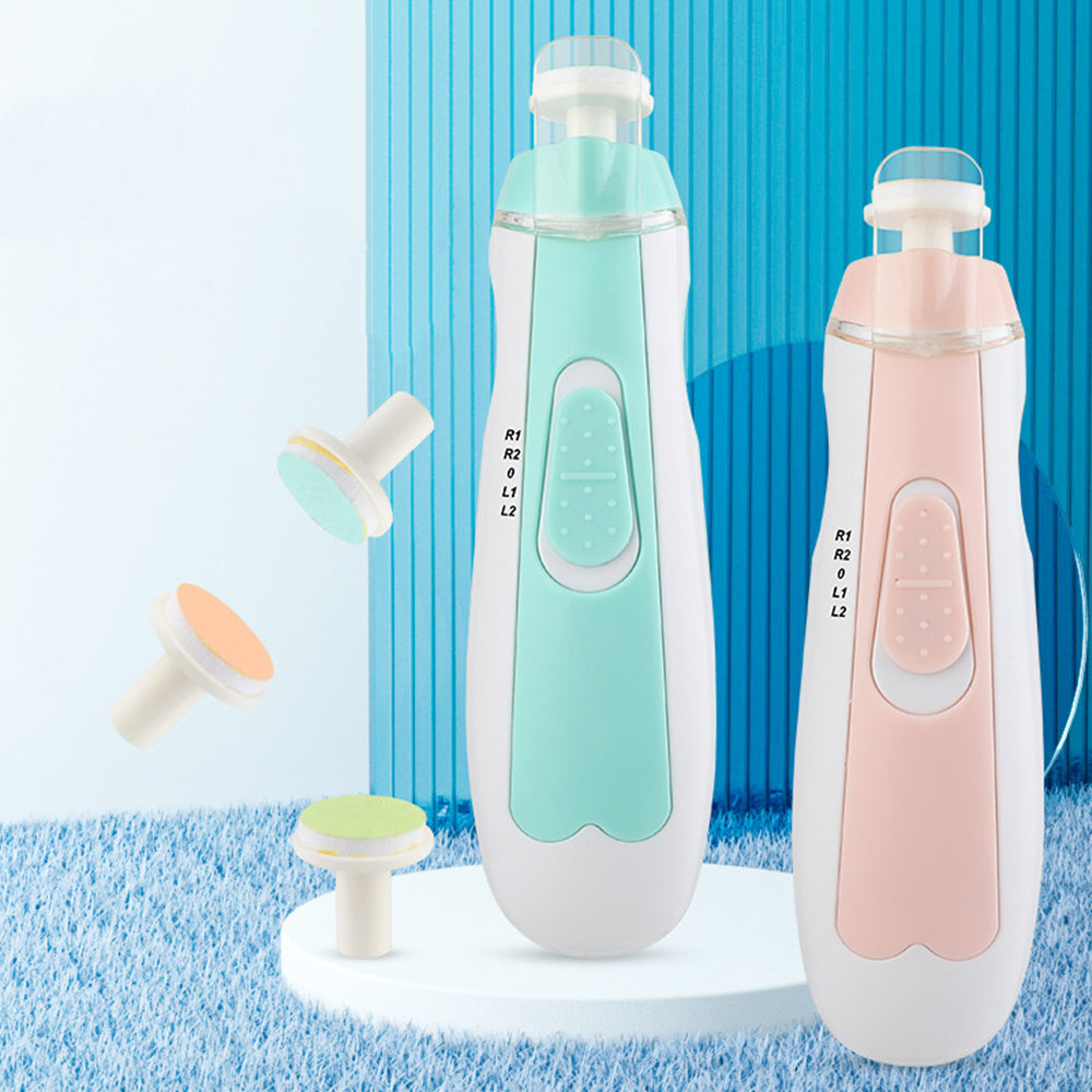 Little Gigglers World Electric Baby Anti-pinch Nail Care Set