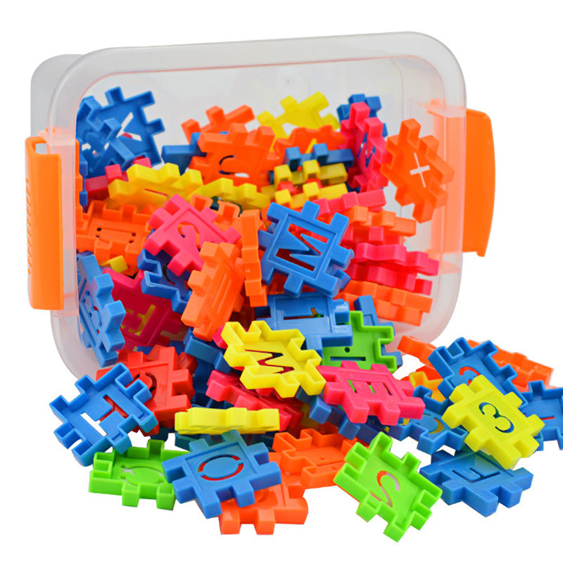 Little Gigglers World 110pcs 3D Block Educational Mosaic Toy