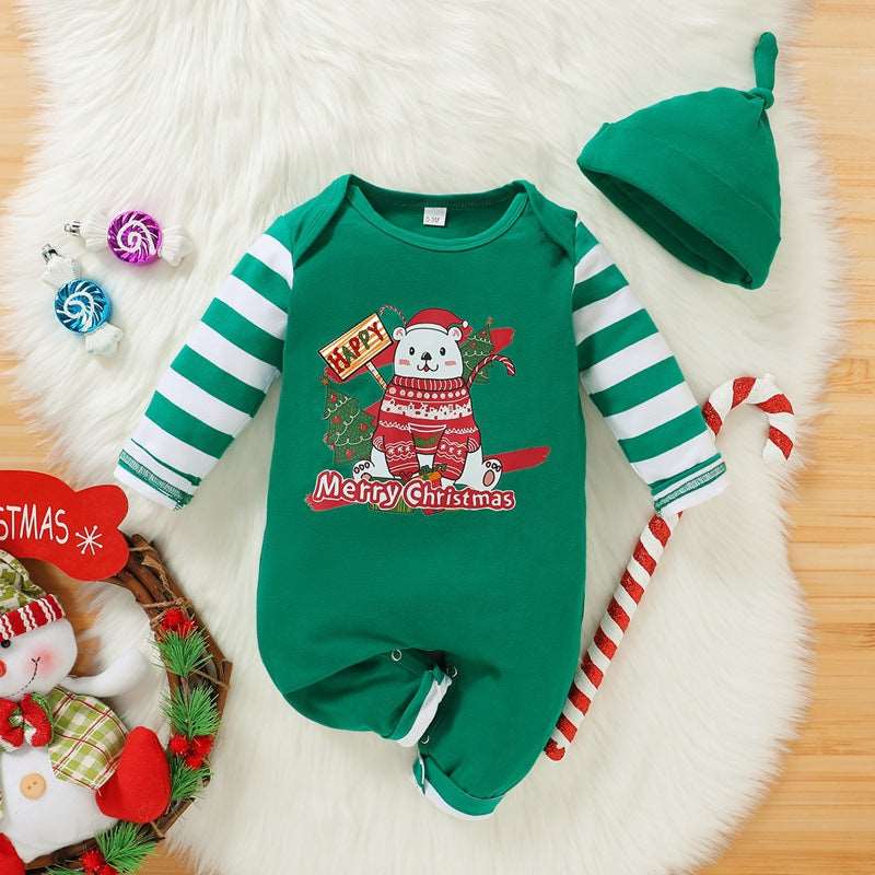 Little Gigglers World Autumn Winter Christmas Baby Romper