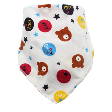 Little Gigglers World Waterproof Cotton Baby Bandana Bibs