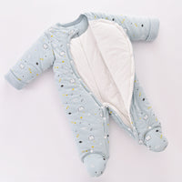 Little Gigglers World Baby Warm Fleece Romper